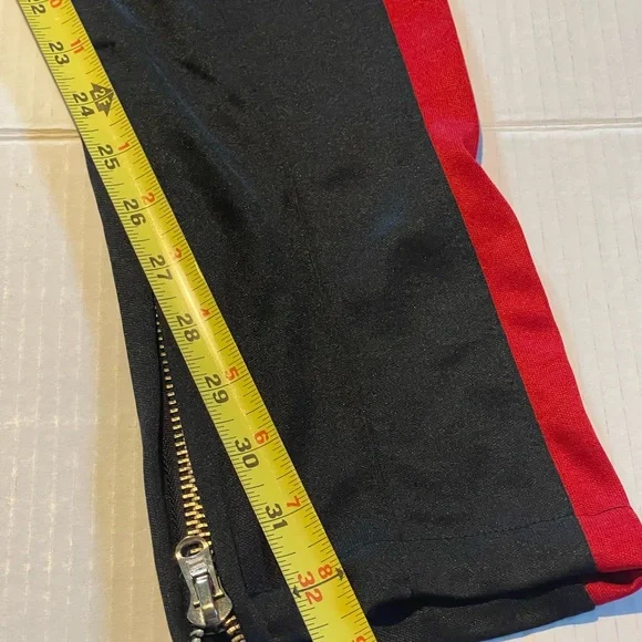 Mnml track pants mens size medium black red‎ pre-owned condition - Picture 9 of 10